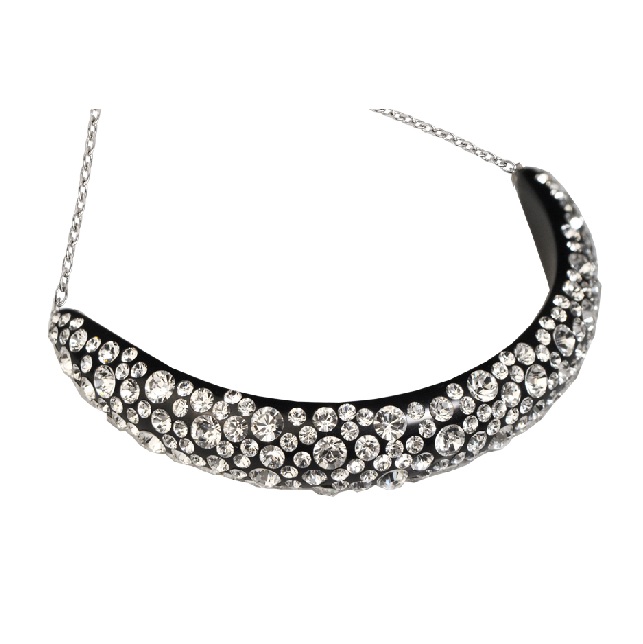 Choker triplo pave'